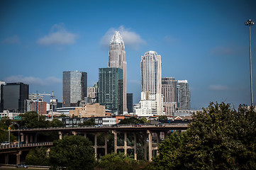 Image showing Skyline of Uptown Charlotte, North Carolina.