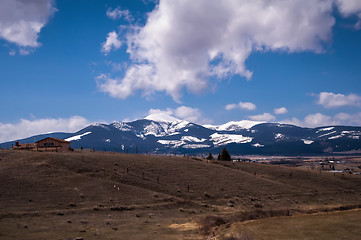 Image showing rocky mountains road