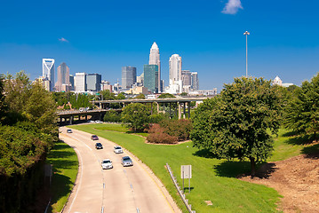 Image showing Skyline of Uptown Charlotte, North Carolina.