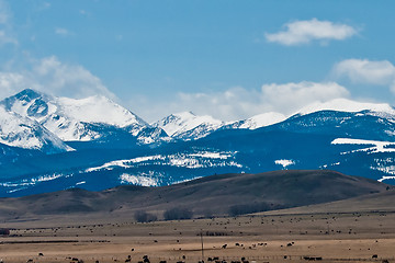 Image showing rocky mountains road