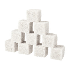 Image showing Sugar, a few pieces