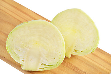 Image showing Cabbage on a board