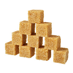 Image showing Brown sugar, a few pieces.