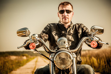 Image showing Biker