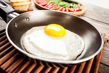 Image showing fried eggs