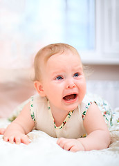 Image showing Crying baby