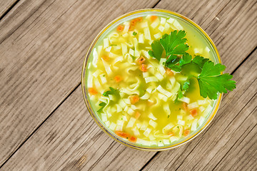 Image showing noodle soup