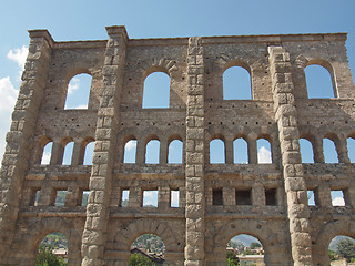 Image showing Roman Theatre Aosta