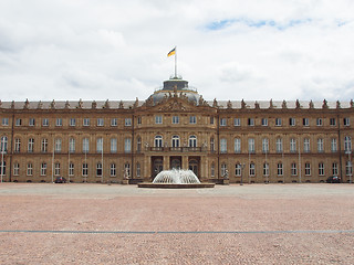 Image showing Neues Schloss (New Castle) Stuttgart