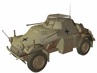 Image showing Panzerwag Sd.sfz 222