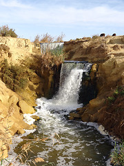 Image showing Wadi Elrayan waterfalls