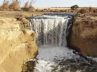 Image showing Wadi Elrayan waterfalls