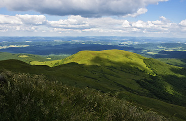 Image showing Green mountain Carpathians