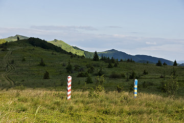 Image showing The border between Poland and Ukraine