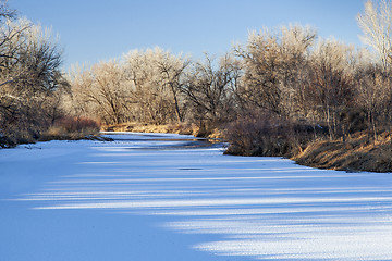 Image showing winter river