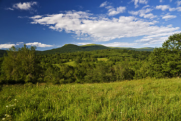 Image showing Carpathians mountains panoramic