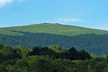 Image showing Carpathians mountains panoramic