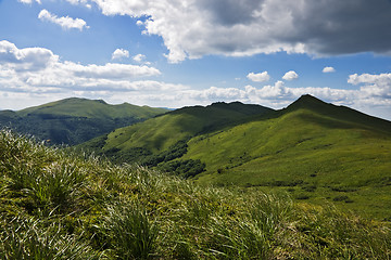 Image showing Carpathians mountains panoramic