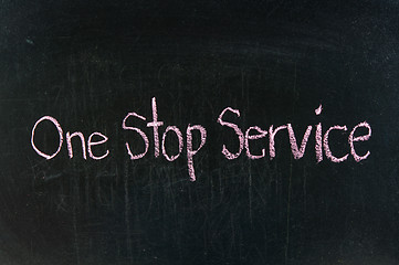 Image showing ONE STOP SERVICE