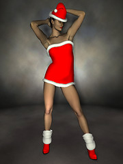 Image showing Sexy Santa Dress