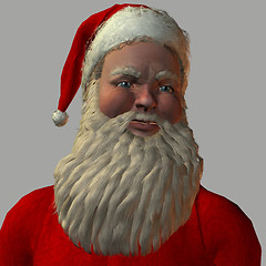 Image showing Santa Claus 3D
