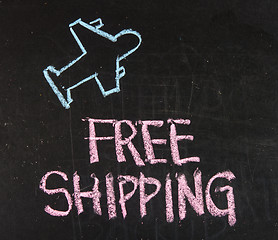 Image showing Free shipping