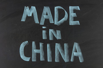 Image showing Made in china