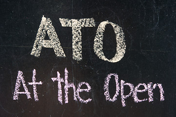 Image showing ATO , At the Open