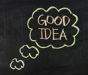 Image showing Balloons of good ideas