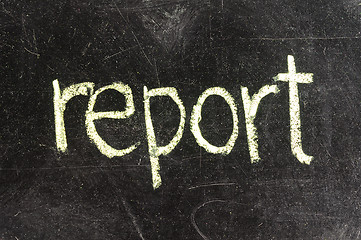 Image showing Headline report, concept of report