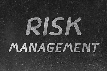 Image showing risk management 