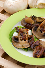 Image showing Cooked Mushrooms