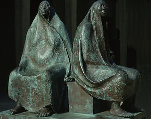 Image showing Sculpture of Francisco Zuniga
