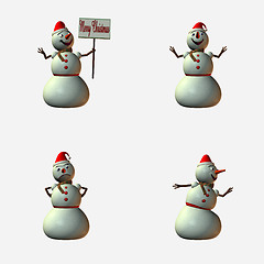 Image showing Snowman