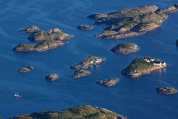 Image showing Islets on Lofoten