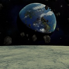 Image showing Space Background