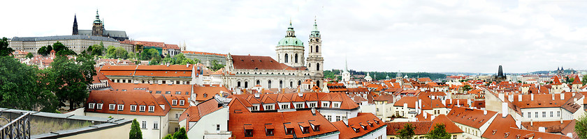 Image showing Prague panorama 