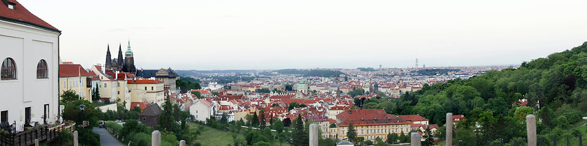 Image showing Prague panorama 