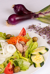 Image showing Fresh salad