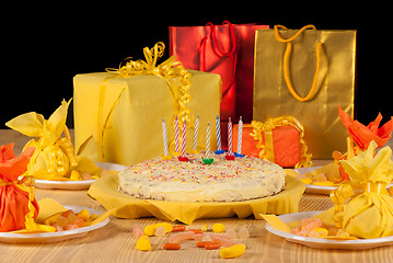 Image showing Birthday arrangement