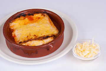 Image showing Lasagna portion