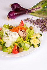 Image showing Mediterranean salad
