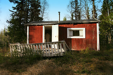 Image showing Old wooden house 