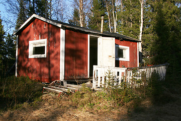 Image showing Old wooden house