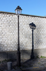 Image showing Paris street lantern