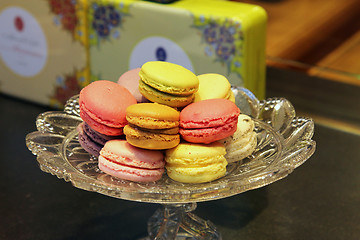 Image showing Macaroons, traditional Parisian cookie