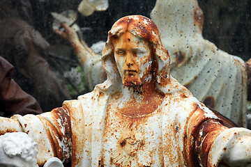 Image showing Jesus at the flea market. Paris, France.