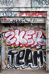 Image showing Graffiti in Paris
