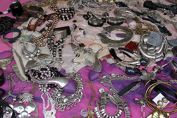 Image showing Jewelry at Flea Market