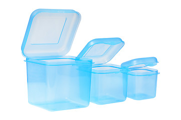 Image showing Plastic container for  food
